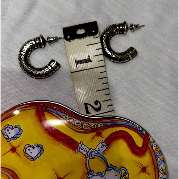 RETIRED AUTHENTIC BRIGHTON CHAIN MAIL MULTI LINK SET NECKLACE, BRACELET&EARRINGS - Picture 10 of 13